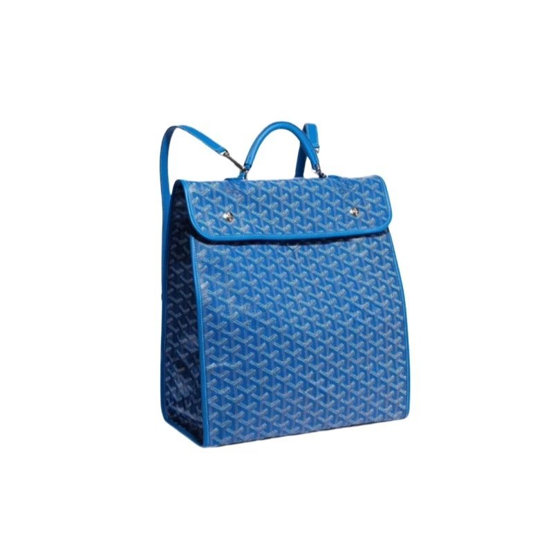 Goyard Saint Louis Backpack Gray Monogram Canvas - 6