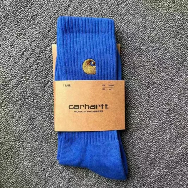 Carhartt Socks Ribbed crew with embroidered C logo product detail image 8