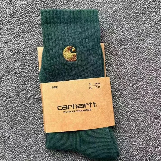 Carhartt Socks Ribbed crew with embroidered C logo product detail image 6