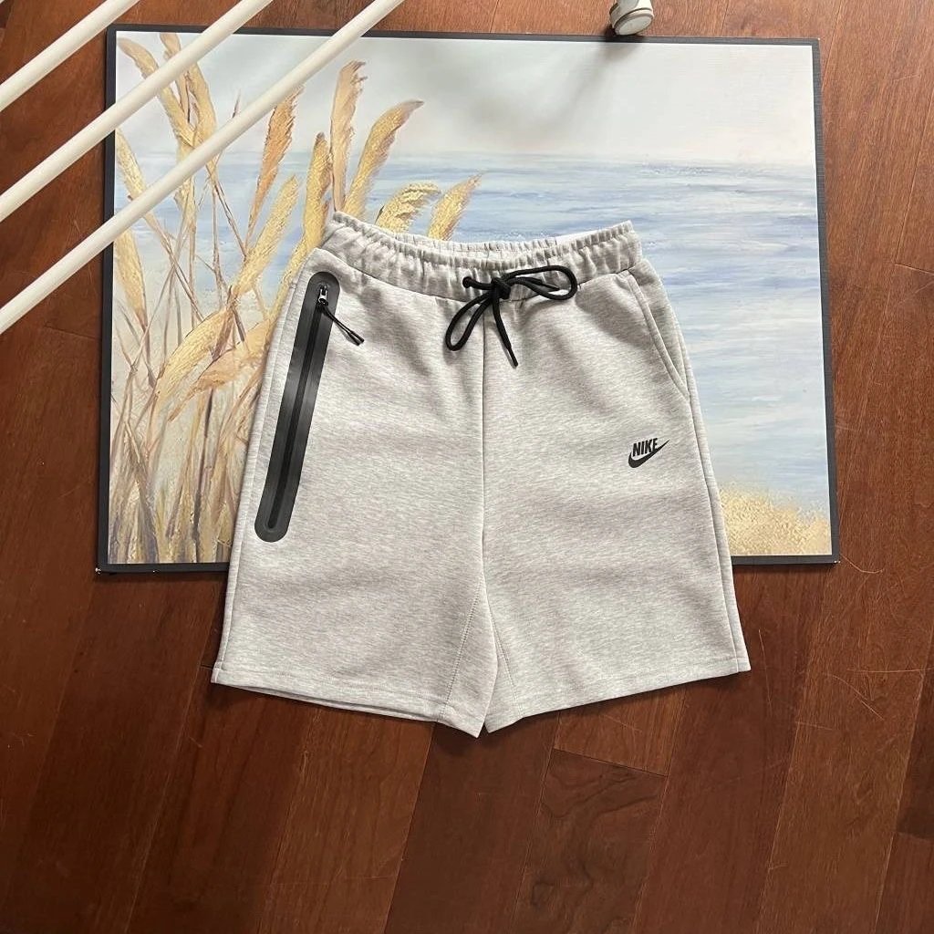 Nike Tech Fleece Shorts Beige Shorts - 5