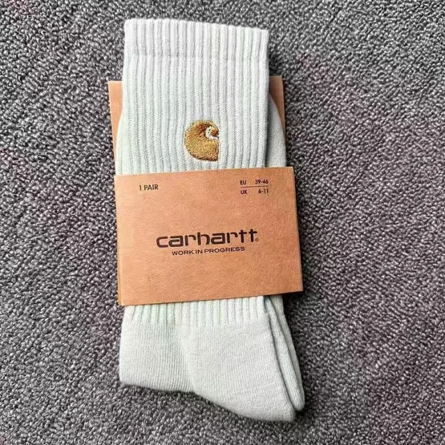 Carhartt Socks Ribbed crew with embroidered C logo product detail image 12