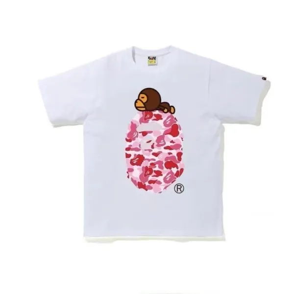 A Bathing Ape Baby Milo Pink Camo T-Shirt - 1