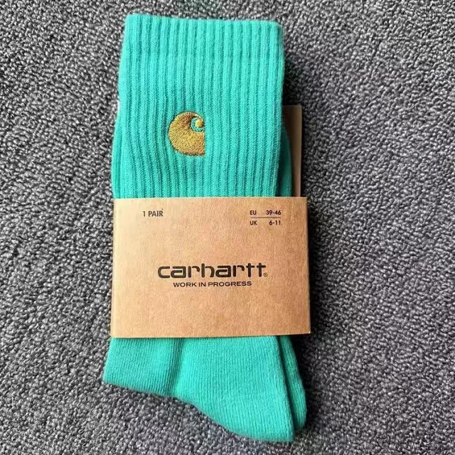 Carhartt Socks Ribbed crew with embroidered C logo product detail image 11