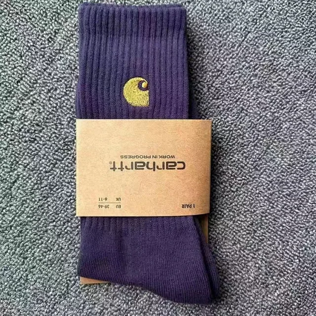 Carhartt Socks Ribbed crew with embroidered C logo product detail image 14