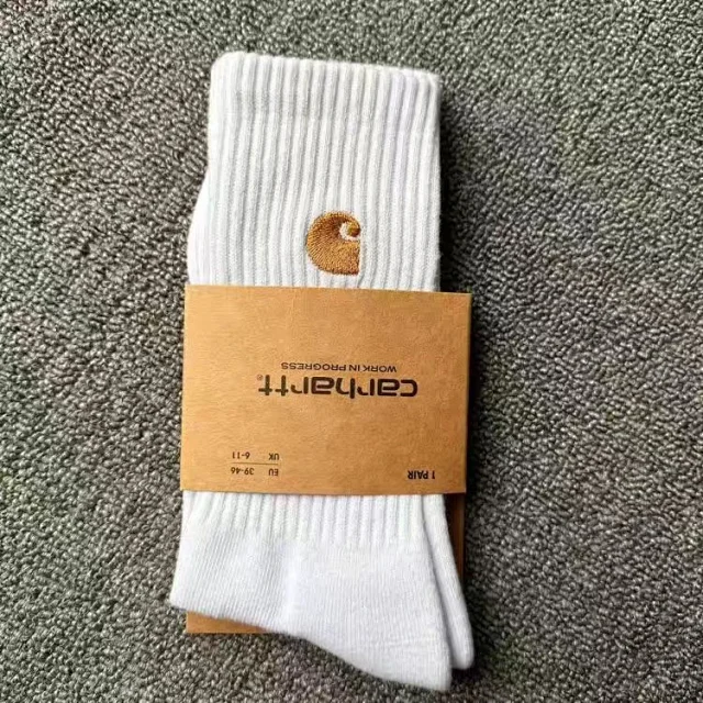 Carhartt Socks Ribbed crew with embroidered C logo product detail image 4
