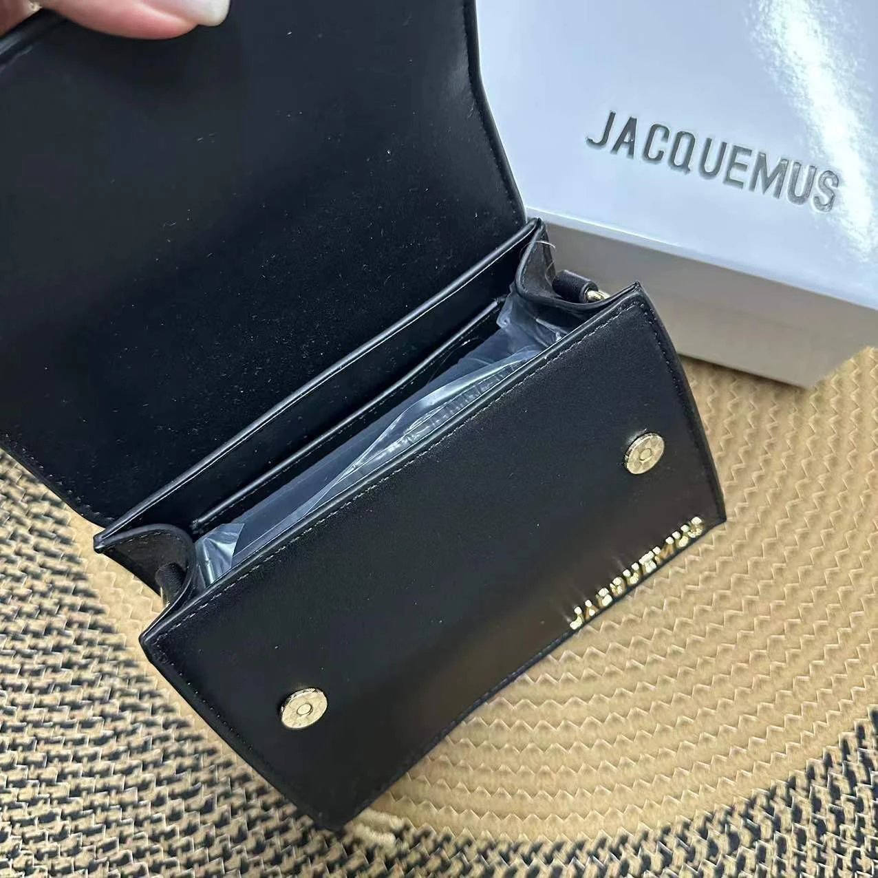 Jacquemus Le Chiquito Green Leather Handbag - 12