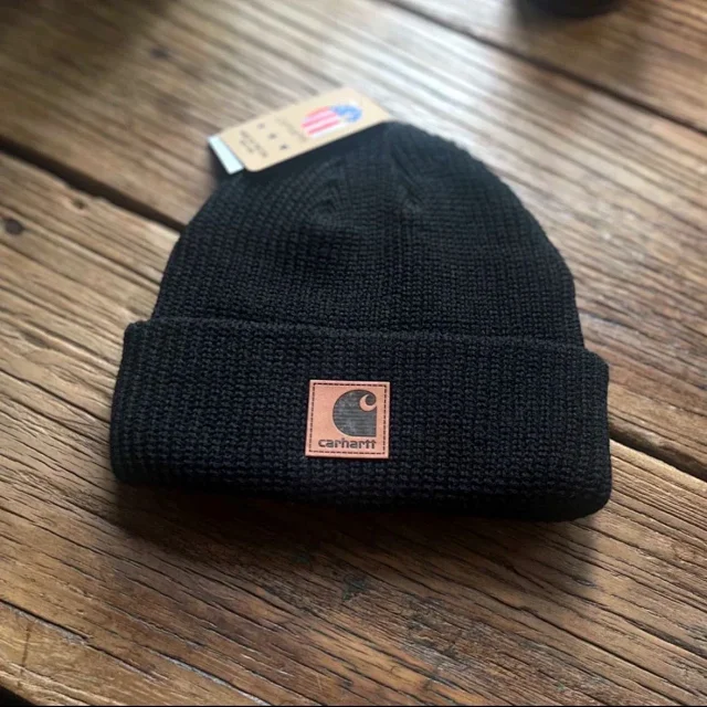 Carhartt Hats Rib-knit cuffed beanie product detail image 6