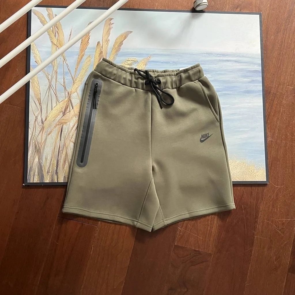 Nike Tech Fleece Shorts Beige Shorts - 7