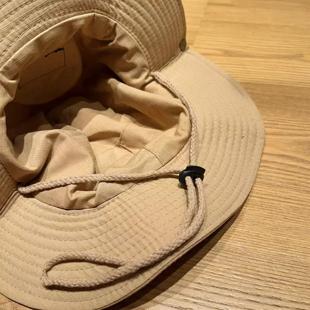 Stüssy Hats Wide-Brim Bucket Hat with Adjustable Webbing Band product detail image 10