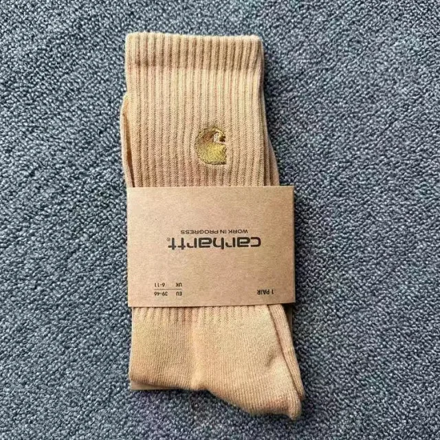 Carhartt Socks Ribbed crew with embroidered C logo product detail image 7