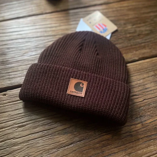 Carhartt Hats Rib-knit cuffed beanie product detail image 8