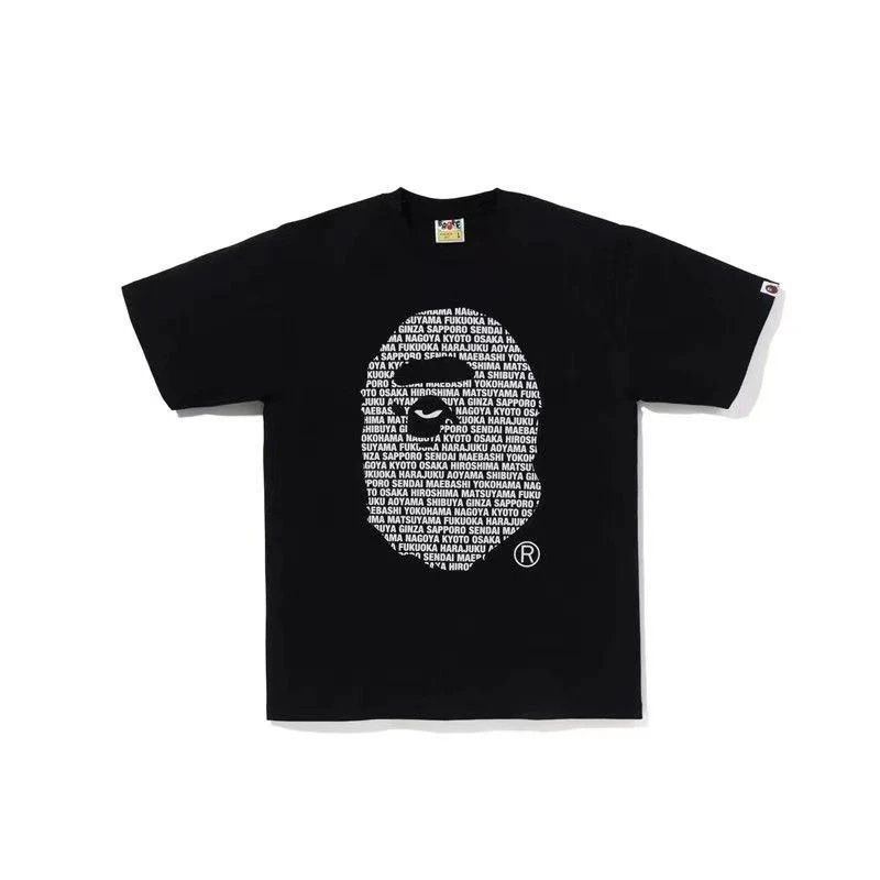 A Bathing Ape ABC Camo Skull T-Shirt Black - 12