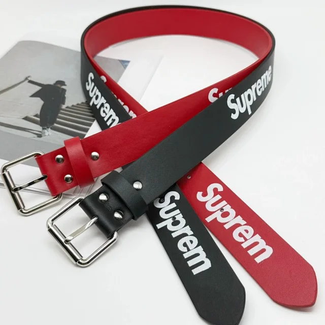 Suprem Belts Logo Print Buckle Belt product detail image 6