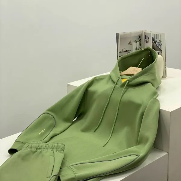 NOCTK Hoodie and Sweatpants Set in Sage Green - 1