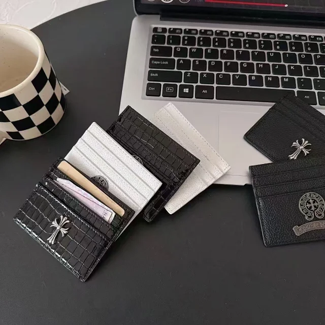 Chrome Hearts Wallets & Card Holders Leather Holder with Cross Hardware product detail image 2