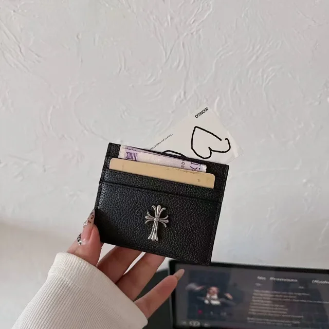 Chrome Hearts Wallets & Card Holders Leather Holder with Cross Hardware product detail image 7