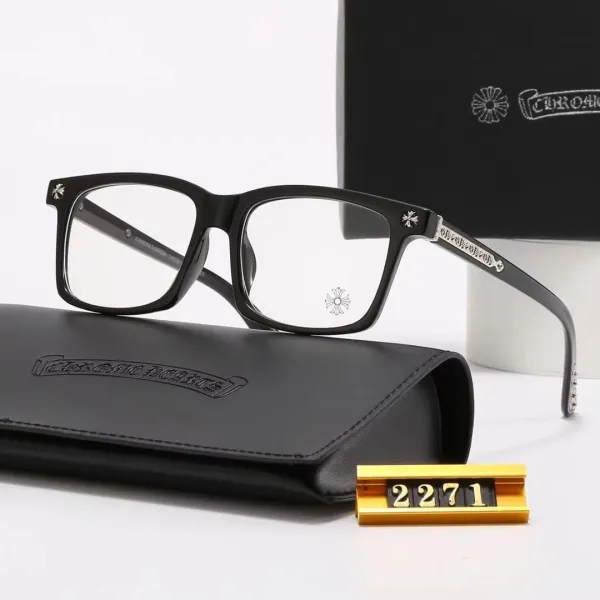 Chrome Hearts Clear Acetate Optical Glasses with Floral Hardware - 4