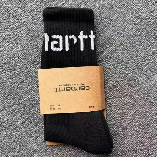 Carhartt Socks Ribbed crew with embroidered C logo product detail image 16