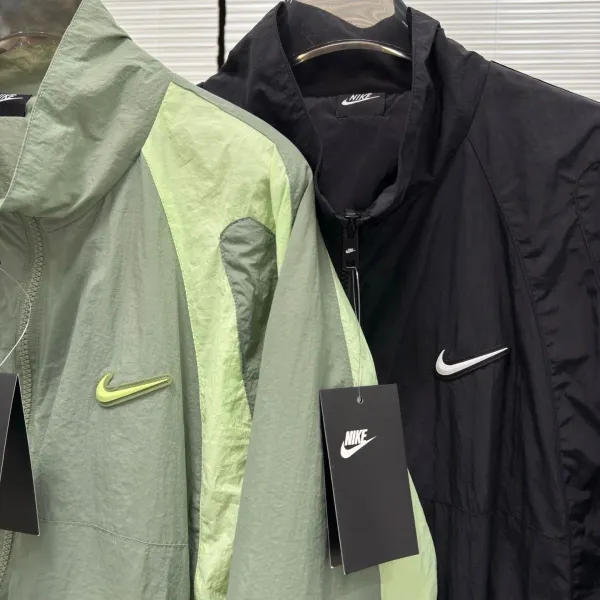 Nike Windrunner Black Windbreaker - 12