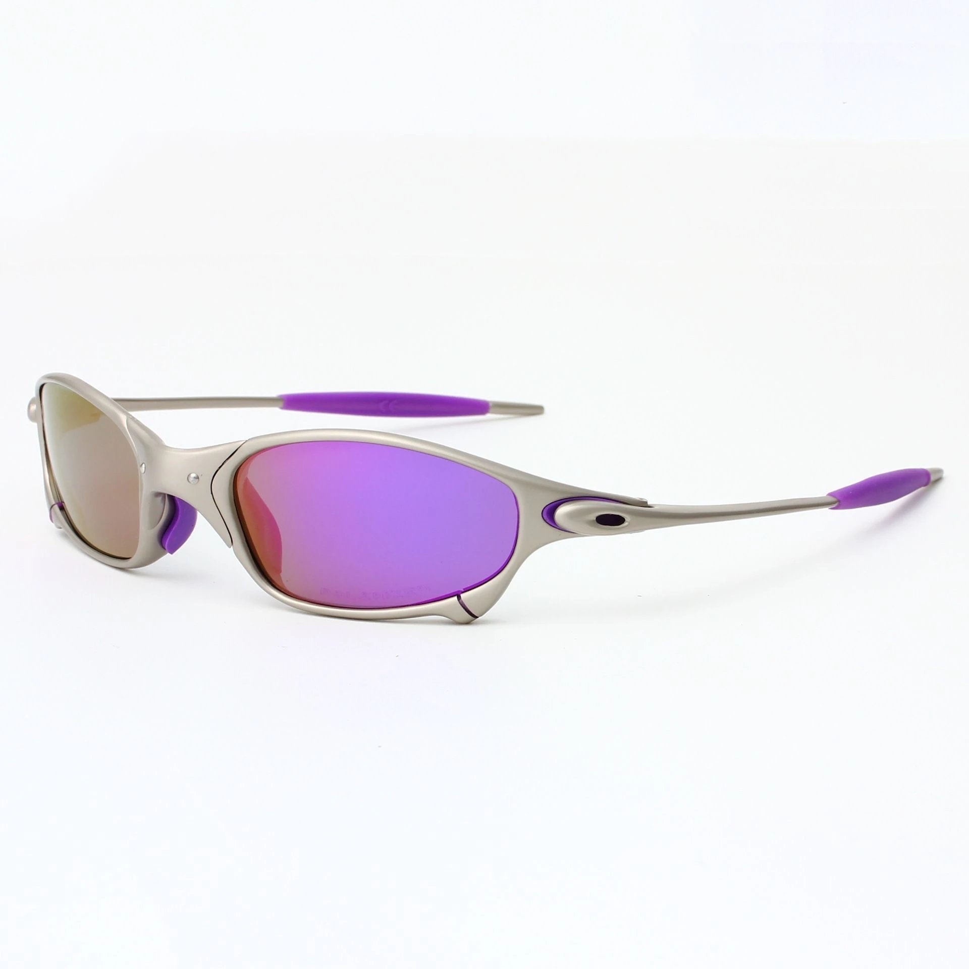 Oakley Eyewear Oval Wraparound Sunglasses — 19