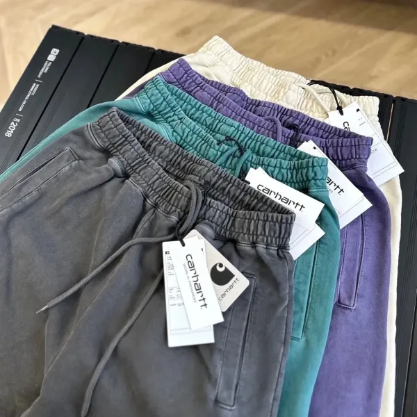 Carhartt WIP Sweat Shorts Purple - 9
