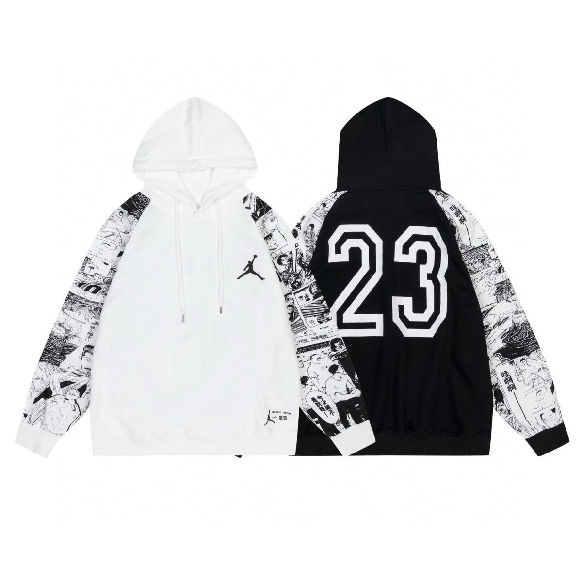 Air Jordan Lightning Bolt Hoodie Black - 5