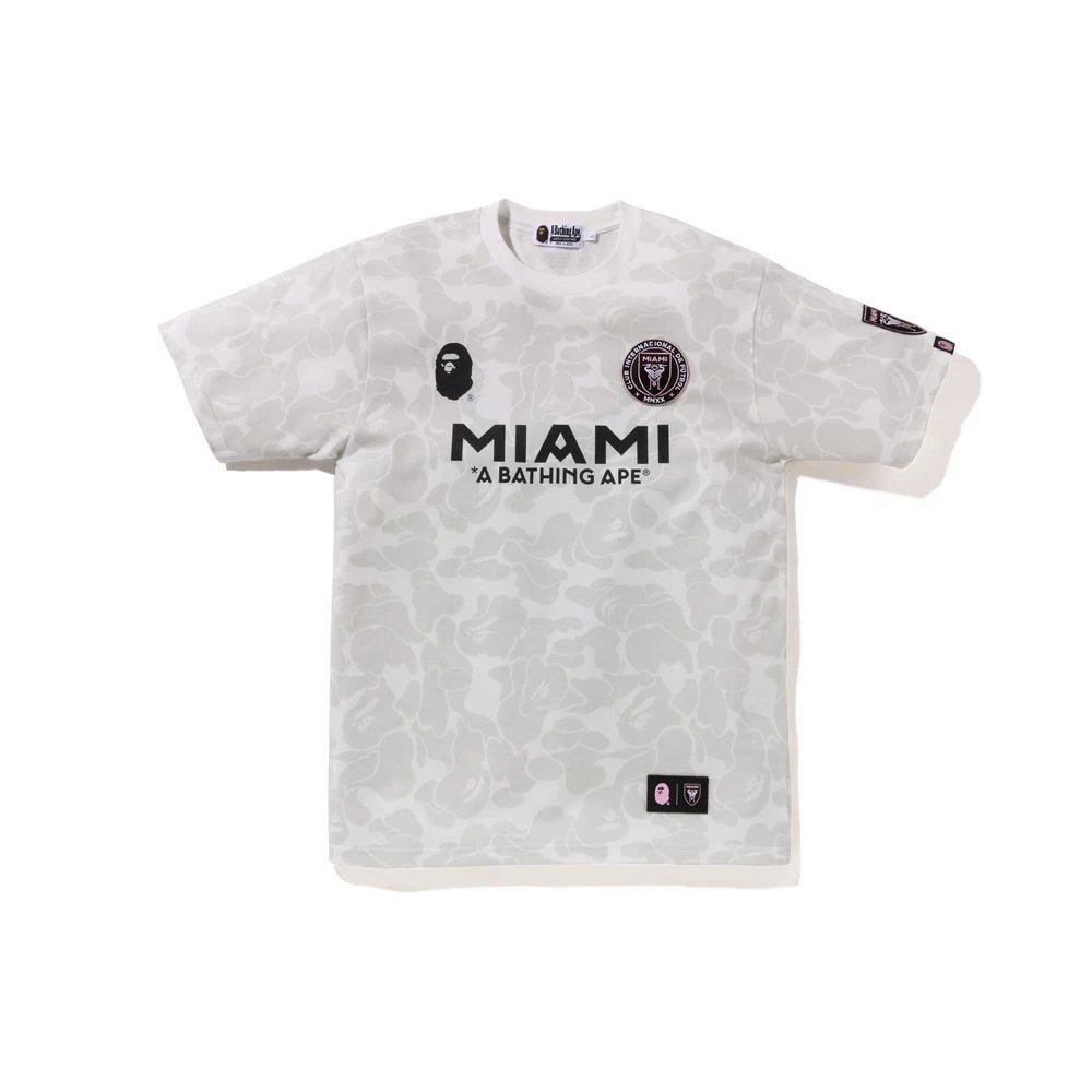 A Bathing Ape x Miami FC Camo Hoodie White - 6