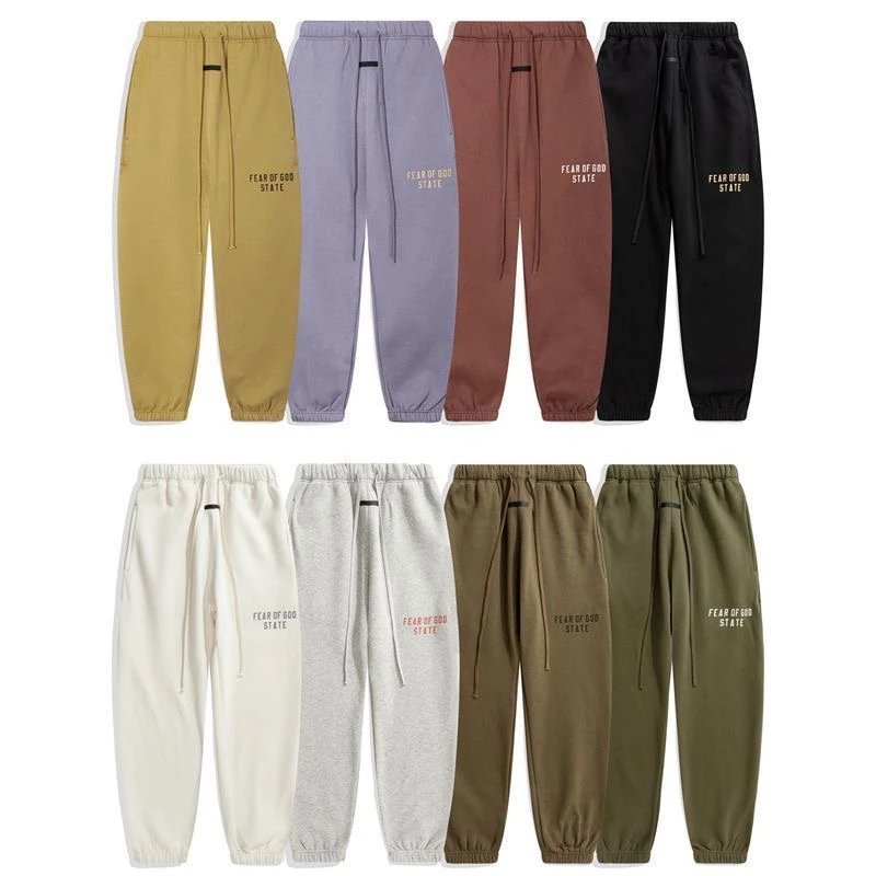 Fear of God Essentials Brown Sweatpants - 8