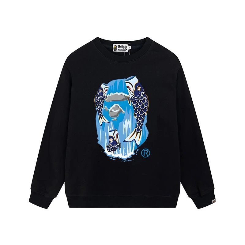 A Bathing Ape Camo Ape Head Black Hoodie - 12
