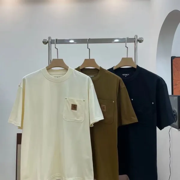 Carhartt WIP Pocket T-Shirt Olive T-Shirt - 2