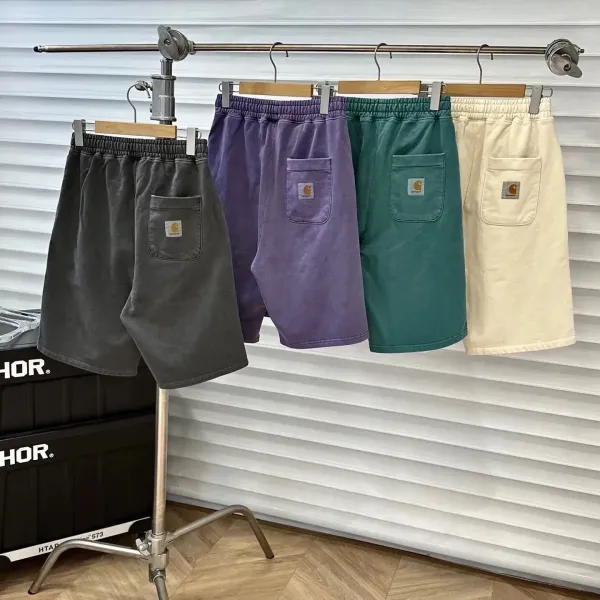 Carhartt WIP Sweat Shorts Purple - 2
