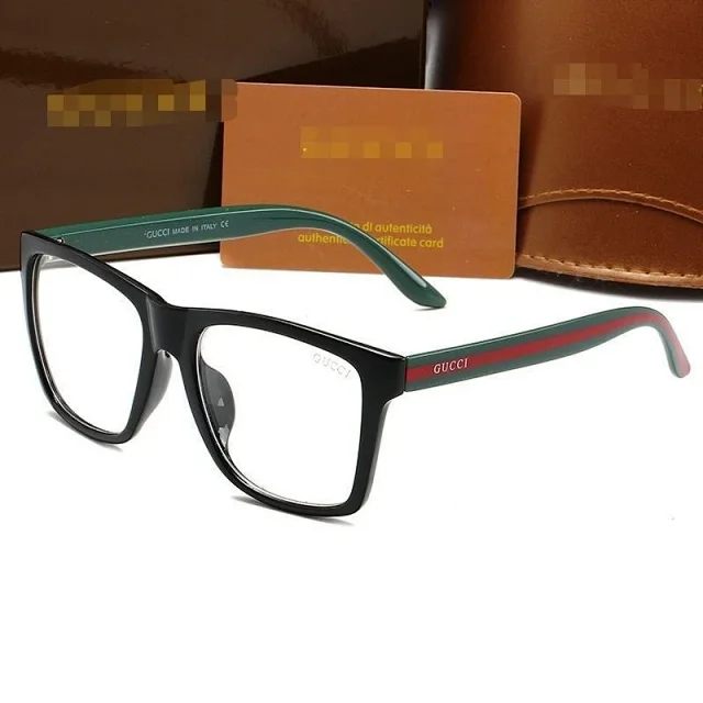 Gucci Eyewear Square sunglasses with striped temples product detail image 9