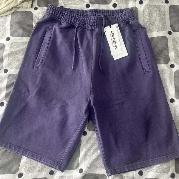 Carhartt WIP Sweat Shorts Purple - 14