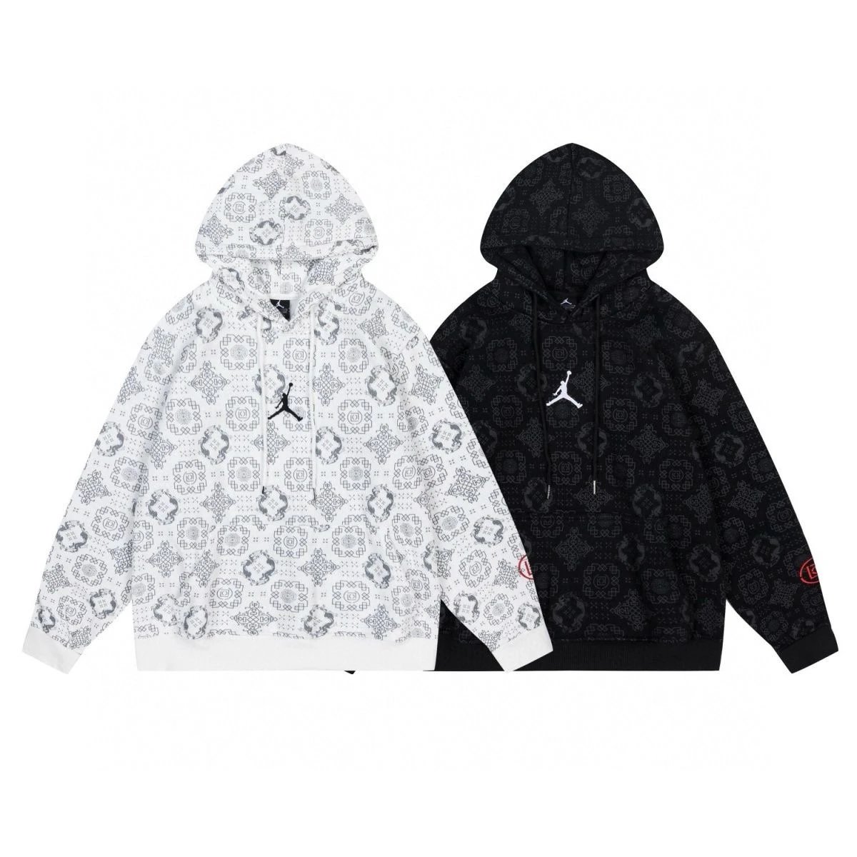 Air Jordan Lightning Bolt Hoodie Black - 7