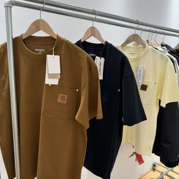 Carhartt WIP Pocket T-Shirt Olive T-Shirt - 4
