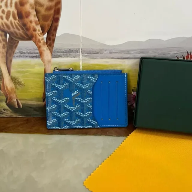 Goyard Wallets & Card Holders Zip Coin Purse with Slots product detail image 8