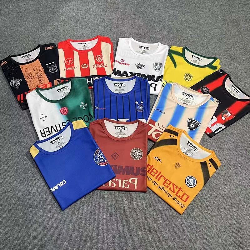 Design PIA Blackout x Unknown Club Jersey Blue Striped Football Shirt Jersey product detail 2 in Litbuy spreadsheet finds