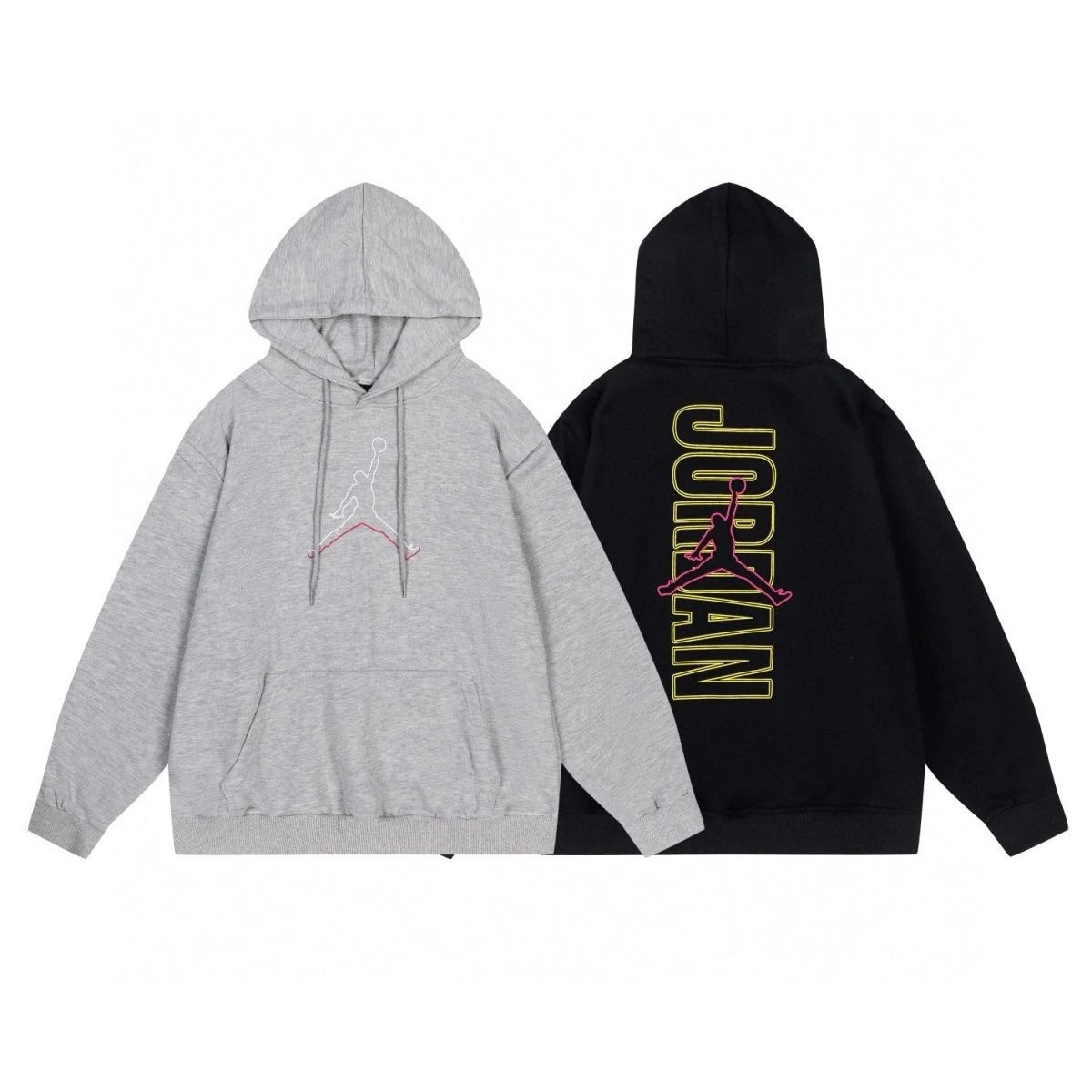Air Jordan Lightning Bolt Hoodie Black - 9