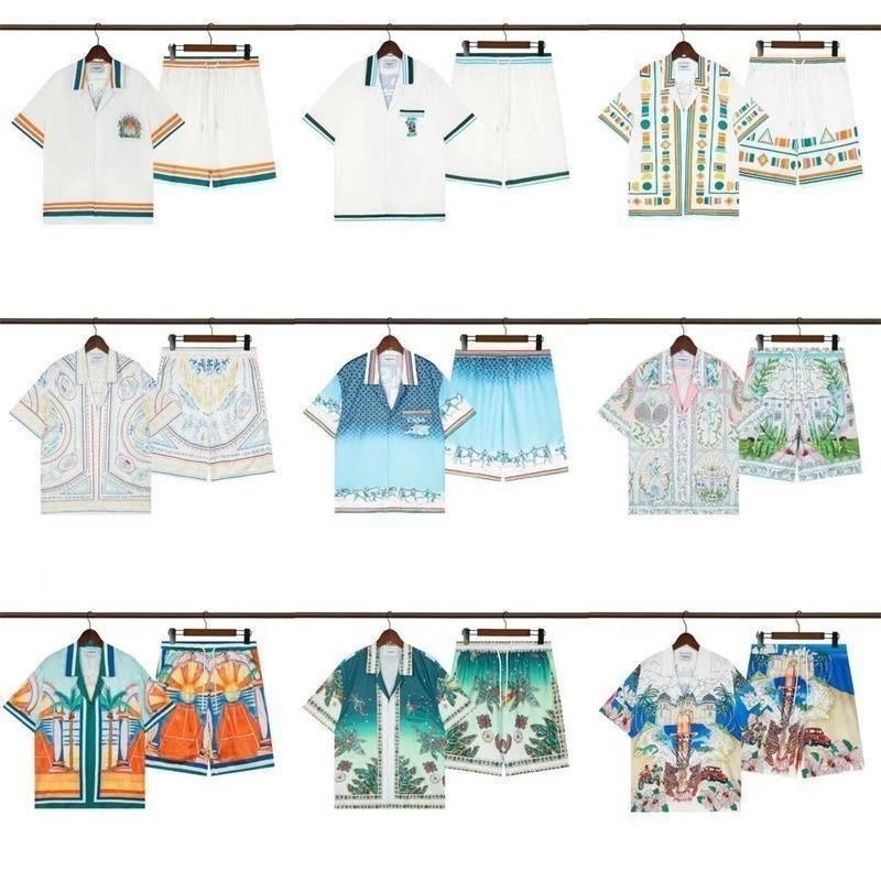 Gucci Resort-Print Short-Sleeve Shirts/Shorts Sets