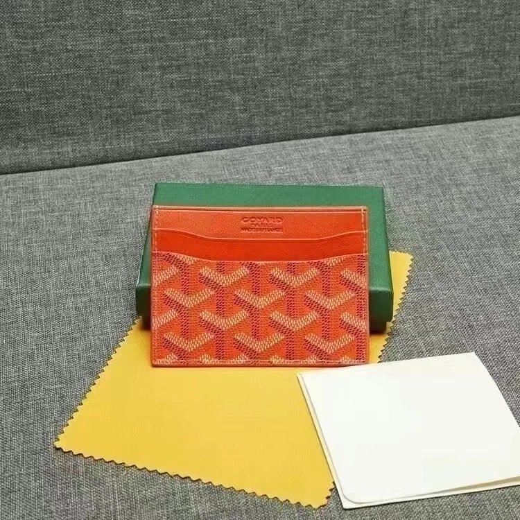 Goyard Wallets & Card Holders Saint Sulpice Holder — Orange