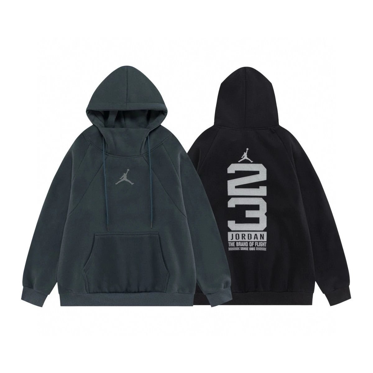 Air Jordan Lightning Bolt Hoodie Black - 11