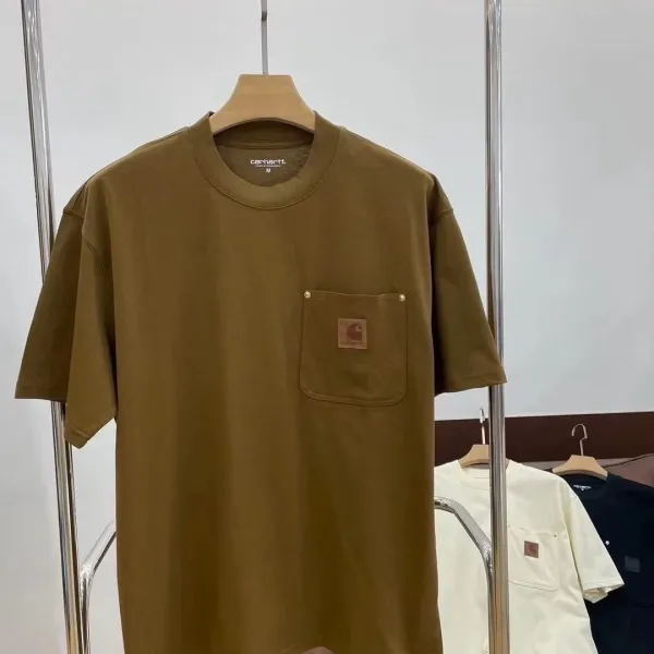 Carhartt WIP Pocket T-Shirt Olive T-Shirt - 1