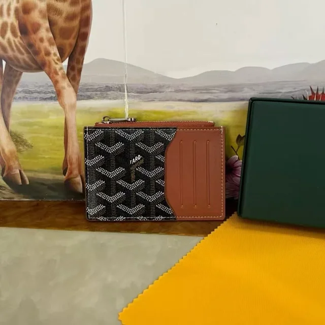 Goyard Wallets & Card Holders Zip Coin Purse with Slots product detail image 12