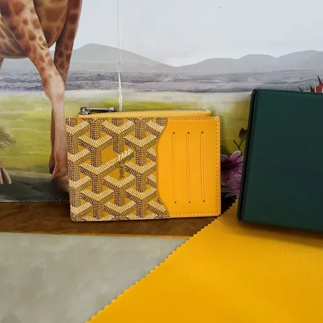 Goyard Wallets & Card Holders Zip Coin Purse with Slots product detail image 15