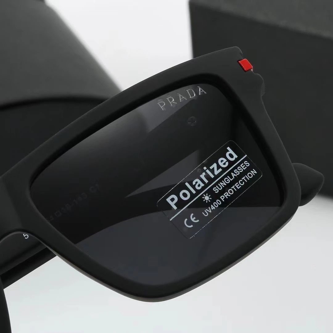 Prada PS 05US White Polarized Sunglasses - 8
