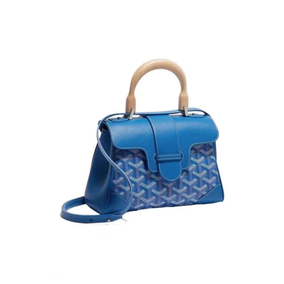 Goyard Saint Louis PM Yellow Leather Handbag - 3