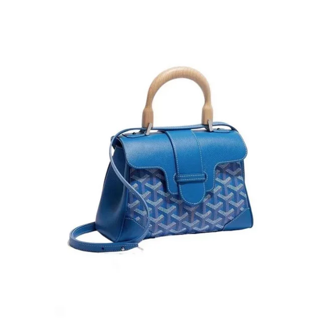 Unbranded Handbags Wooden Top-Handle Monogram Satchel product detail image 2