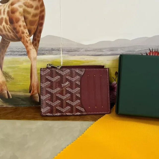 Goyard Wallets & Card Holders Zip Coin Purse with Slots product detail image 13