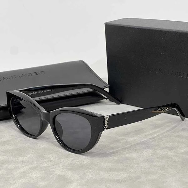 Saint Laurent Cat-Eye Sunglasses Black product listing in Litbuy spreadsheet finds