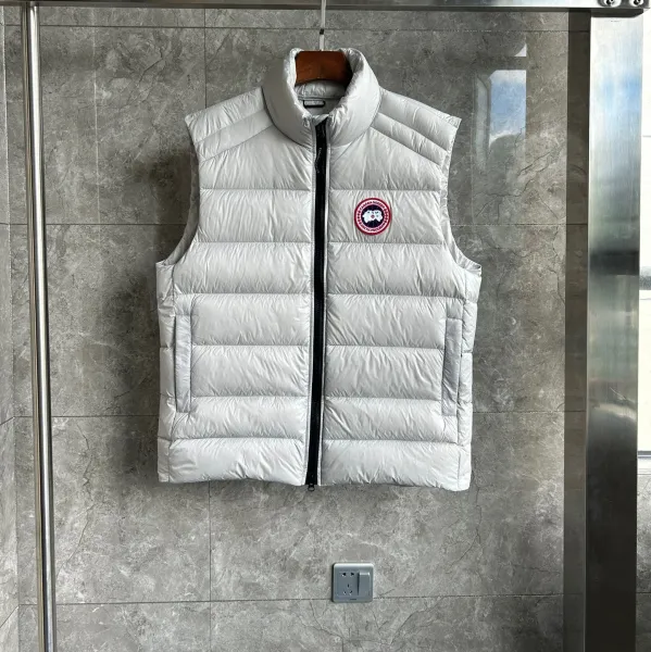Canada Goose Arctic Program Vest Light Gray Down Vest - 1